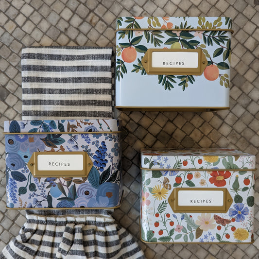 Rifle Paper Co. Recipe Tin