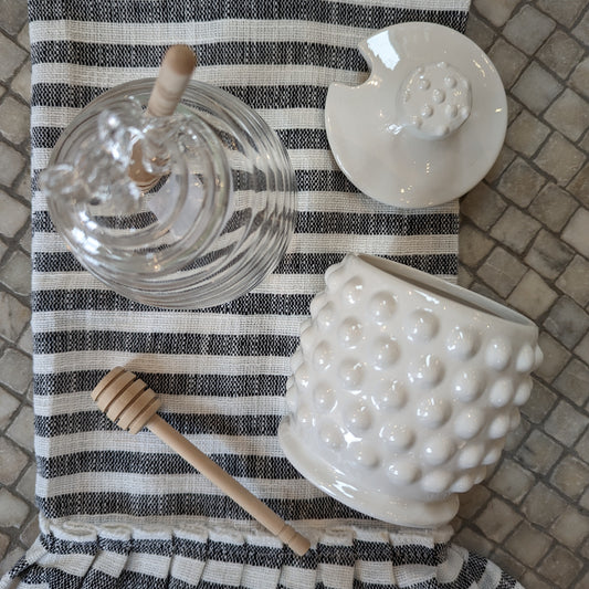 Vintage Inspired Honey Pot