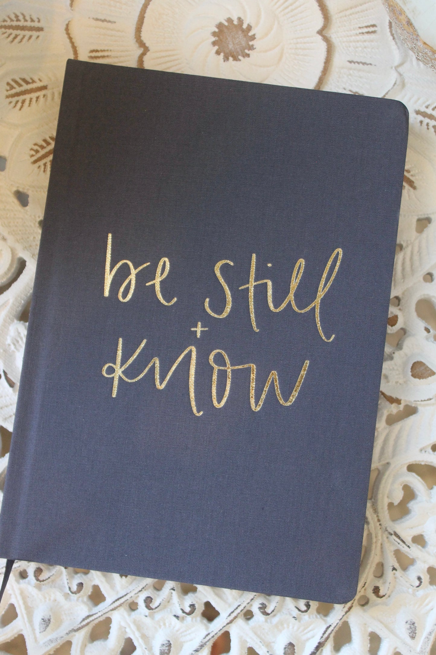 "Be Still + Know" Lined Notebook