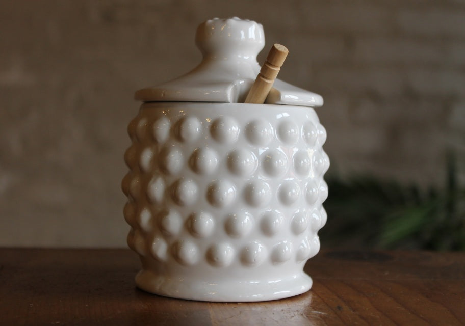 Vintage Inspired Honey Pot